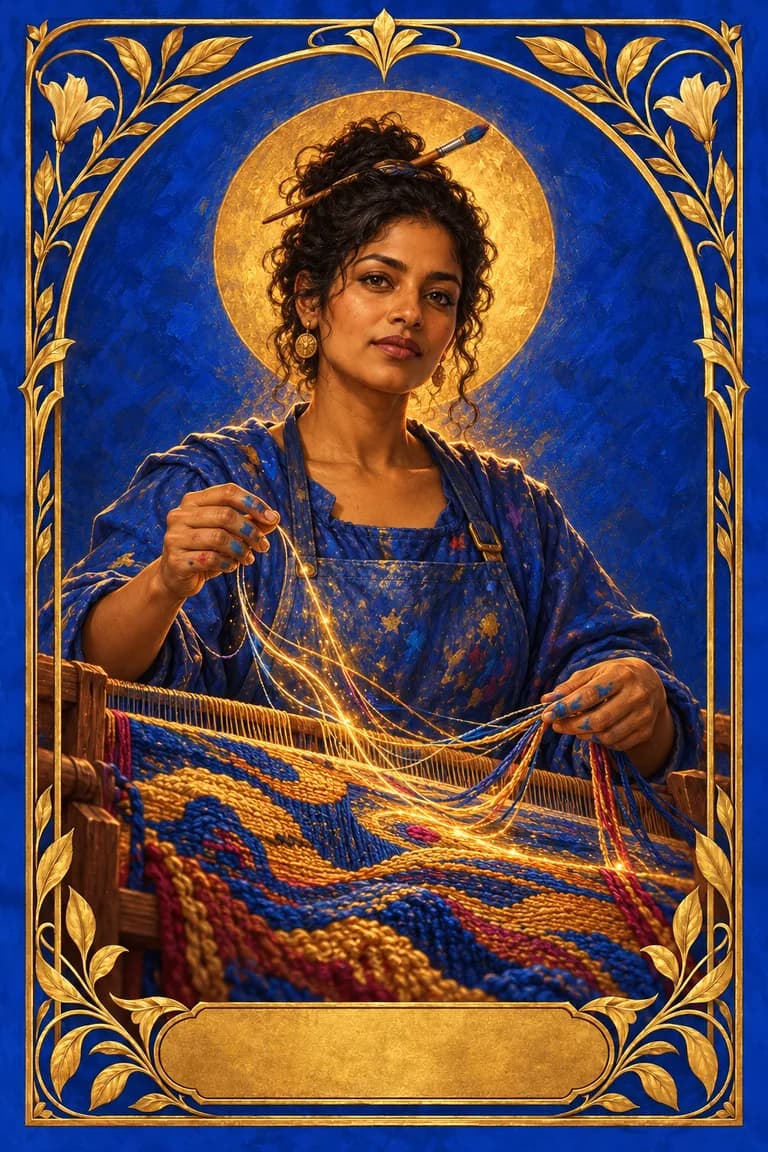 Tarot portrait of The Creatrix