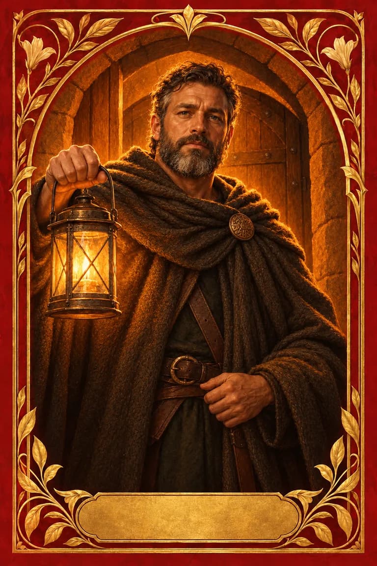 Tarot portrait of The Guardian